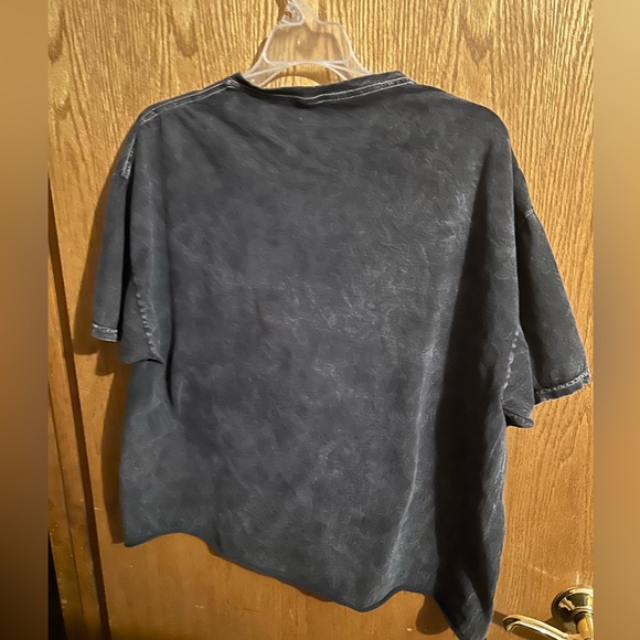 TAPATIO TUESDAY BURNOUT GRAY CROPPED SHIRT! Gently worn but great condition. - Picture 3 of 3